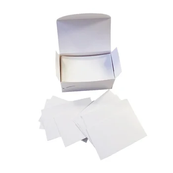 100 szt./lot biały czarny papier karty komunikat pamięć ślub prezent Dziękuję karty etykiety zakładki pusty Kraft-nazwa karty