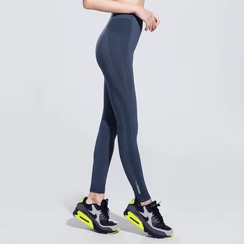 HTLD elastyczne bezszwowe legginsy dla kobiet wysoka talia fitness biegaczy spodnie treningowe spodnie przezroczyste legginsy Mujer Quick dry spodnie