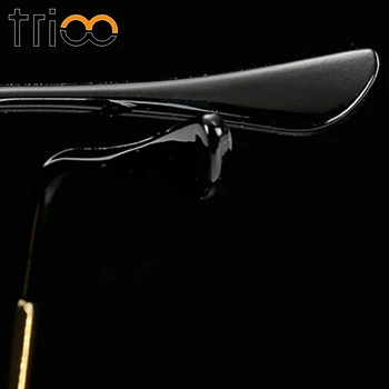 TRIOO retro nowy projekt okrągłe okulary unisex kolorowe soczewki punk styl odcienie trendy UV400 Gafas Lunette De sol Gold Metal