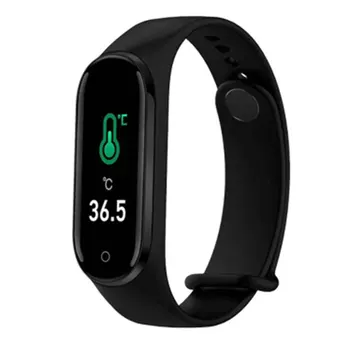 M4 Pro Smart Band termometr nowy M4 Band fitness tracker rytmu serca, ciśnienia krwi fitness bransoletka inteligentne zegarki dla Androida i IOS