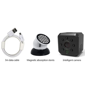 Camsoy 015 Mini kamera endoskopu 1080P kamera czujnik ruchu na podczerwień mikro kamera cyfrowa do użytku domowego biura autoalarm Cam