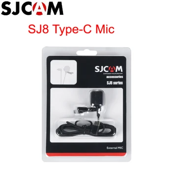 SJCAM SJ8 Mic akcesoria z serii SJCAM Type C zewnętrzny mikrofon SJ8 Pro / SJ8 Plus / SJ8 Air Sports Action Camera