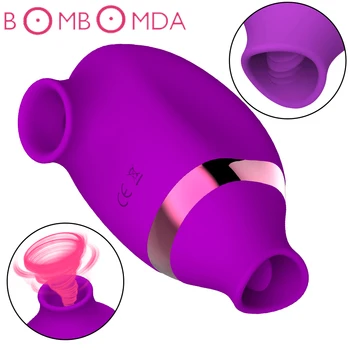 BOMBOMDA wibrator sex zabawki dla dorosłych, kobiety brodawki przyssawka wibrator erotyczna zabawka intymne towary piersi stymulator łechtaczki sex shop