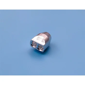 Słuchawki DIY akcesoria kabel 1 do 2 splitter precyzyjnego odlewania stopu kabel rozdzielający dla 8 Pasemek kabla