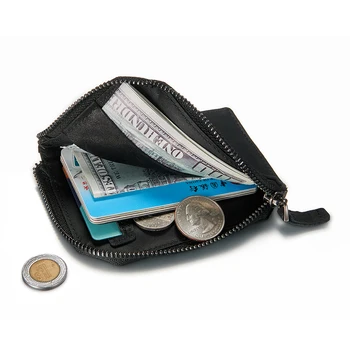 Portfel męski skórzany męskie portfele kredytowe surduty wizytowe krótkie torebka lato z wielofunkcyjnym męski portfel na zamek