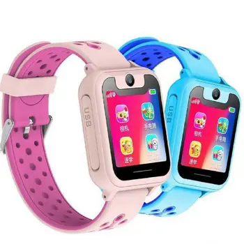 Inteligentny zegarek z LBS GSM lokalizator ekran dotykowy tracker SOS dla dzieci dzieci chłopiec dziewczyny Watcjh telefon prezent