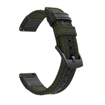 Płótno nylon watchband Xiaomi Haylou Solar LS05 pasek inteligentny zegarek bransoletka wymiana opaski Correa dla Haylou Solar