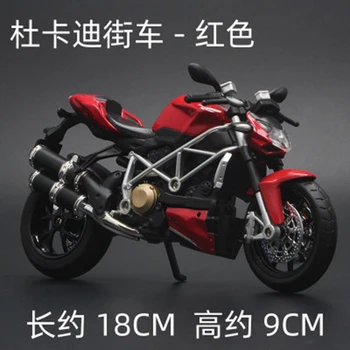 1:12 Kawasaki Ducati simulation alloy motorcycle model children with sound smooth line toy car model birthday gift