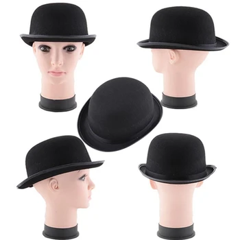 Czarny kapelusz Halloween magik Magiczny kapelusz Jazz kapelusz unisex melonik Шапеу Шапеу Masculino Casquette Chaplin cylinder 2020