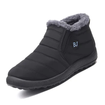 2021 ciepłe futro poślizgu na zimowe botki męskie buty twarde antypoślizgowe buty męskie zimowe buty mężczyźni rakiety śnieżne zapatos de hombre