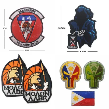 Różnorodność wielu koloró, patcha tkaniny naklejki haftowane opaski odznaki, naszywki na ubrania ikonę opaski osobowość patch