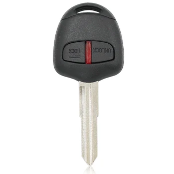 2 przyciski Smart Remote Key Fob dla Mitsubishi Lancer Outlander ID46 chip PCF7936 315mhz/433mhz prawe ostrze