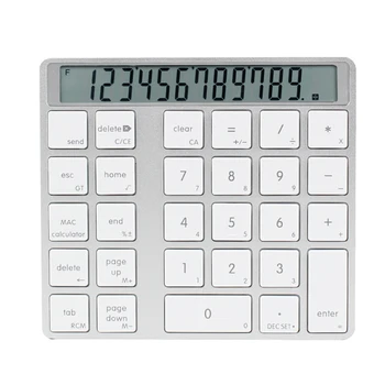 LCD wyświetlacz kalkulator komputer na laptopa ultra przenośny Magiczna klawiatura numeryczna bezprzewodowa Bluetooth 2 w 1 klawiatura numeryczna