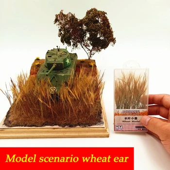 Model sceny piasek młotek pszenica ucho platforma z DIY model materiał zabawka Zachodnie lustro piasek stół krajobraz produkcja symulacji