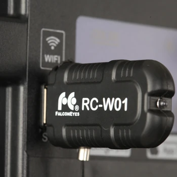 Falcon Eyes Wireless WIFI USB RECEIVER nadaje się do LP-1505TD/820TD/2005TD LED Panel Light lub CLL-1600TW Lamp Fresnel RC-W01