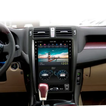 Tesla styl duży ekran Android 9.0 4+128G samochodowy multimedialny TOYOTA CROWN 2009-GPS nawigacja, radioodtwarzacz Auto Radio stereo