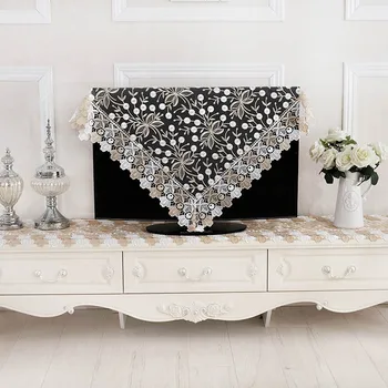Europejski minimalistyczny, nowoczesny TV szafa kawy koronkowy obrus stół Biegacz maty podkładki ślub boże Narodzenie dekoracje do domu