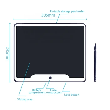 15 Calowe Cyfrowe Tablety 8192 Poziomu Cyfrowego Rysunku Drawing Tablet Pen Tablet Kompatybilny Tablet Z Systemem Android