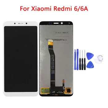 Dla Xiaomi Redmi 6 6A wyświetlacz LCD ekran dotykowy Digitizer Assembly części zamienne
