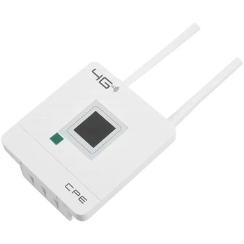 Bezprzewodowy CPE 4G Wifi router przenośny brama TDD FDD LTE, WCDMA GSM anteny zewnętrzne gniazdo karty SIM sieci WAN/LAN port EU Plug