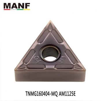 MANF TNMG160404 TNMG160408 In tokarka narzędzie Obraca wstaw pełnowęglikowe ostrze CNC ze stali nierdzewnej dla MTJNR1616 MTXN MTFNR MTEEN uchwyt