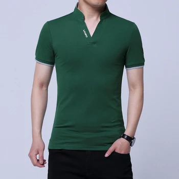Lato z krótkim rękawem męska koszulka polo Azja rozmiar S-5XL Męskie koszulki polo wielokolorowy wybór koszulki polo Mężczyźni