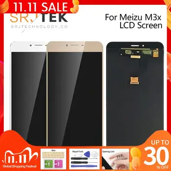 Oryginalny nowy 5.5 dla Meizu M3X wyświetlacz LCD do Meilan X M682Q M3X LCD ekran dotykowy panel digitizer kompletny M3X wymiana LCD