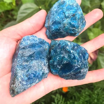 80-90 g naturalny, nieprzetworzony niebieski апатитовый kamień mineralny kamień wzór