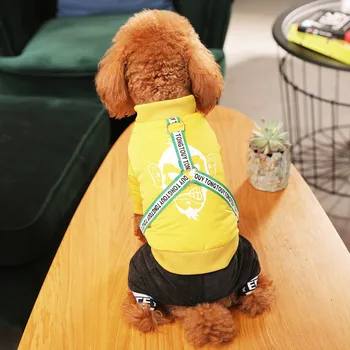 HOOPET Pieścić ubrania dla psów bawełna szczeniak cztery nogi sweter płaszcz szczeniak odzież strój dla chihuahua zwierzęta produkty
