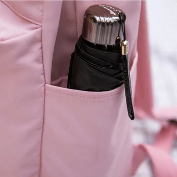 Plecak wypoczynek duży dla dziewczyn nastolatki różowy worek pakiet kobiet student nylon Wodoodporny plecak torby szkolne nastolatek duże 2019