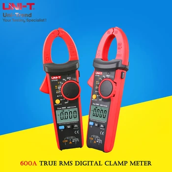 UNIT UT216A/UT216B/UT216C/UT216D Series 600A True RMS Digital Clamp Meter; VFC/NCV/test temperatury i wilgotności