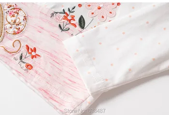 1-7Y Baby Girl Clothes Set marki 2021 Wiosna w z bawełny, z długim rękawem t-shirt legginsy spodnie kostium dziecięcy Bebe Girls Clothing Set