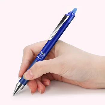 1szt PILOT erasable pen LFPK-25S4 large capacity color press neutral gel pen 0.4 mm rubber grip pen needle nib writing smooth