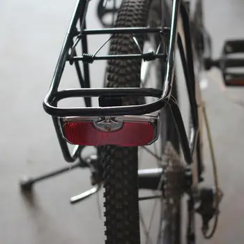 Rower jazda na rowerze rower tylny reflektor lampa tylna do bagażnika bez baterii stop aluminium odblaskowe lampa tylna zespolona akcesoria