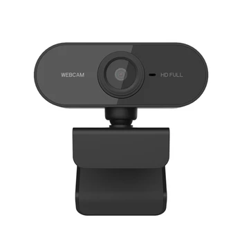 HD 1080p komputerowa kamera USB kamera z mikrofonem na laptopa, KOMPUTER stacjonarny, tablet obrotowa kamera